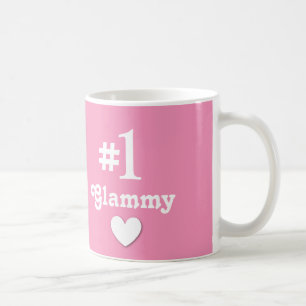 Number 1 Glammy Gift for Grandmother Coffee Mug