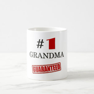 Number 1 Grandma - #1 Grandma Coffee Mug