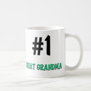 Number 1 Great Grandma Coffee Mug