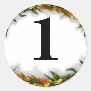 Number 1 Hawaiian Lei sticker