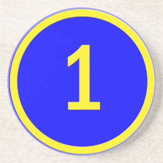 number 1 in a circle coaster