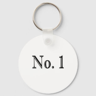 Number 1 key ring