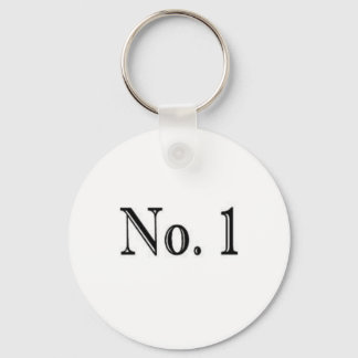 Number 1 key ring