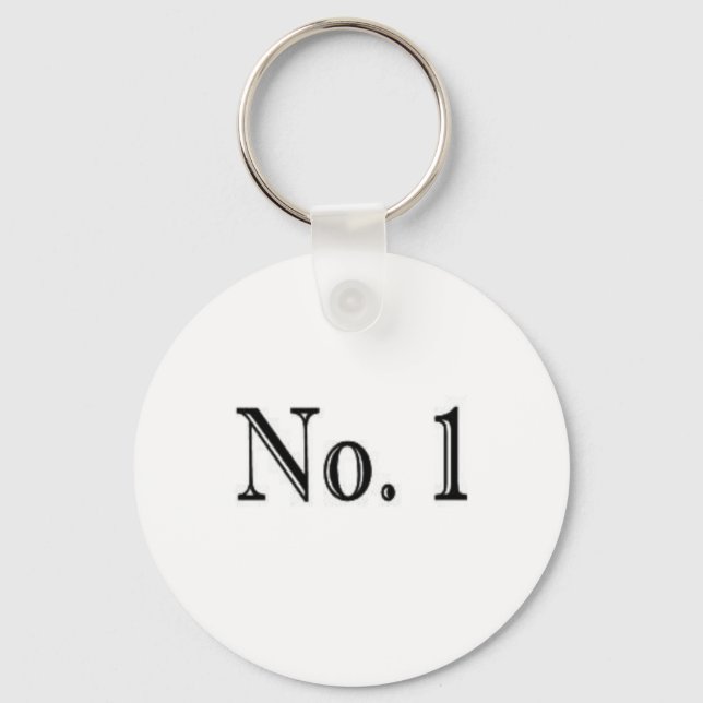 Number 1 key ring (Front)
