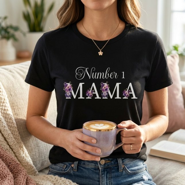 Number 1 Mama Woman's T-Shirt (Creator Uploaded)
