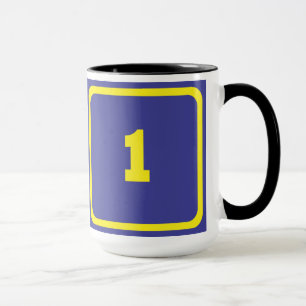 Number 1 mug