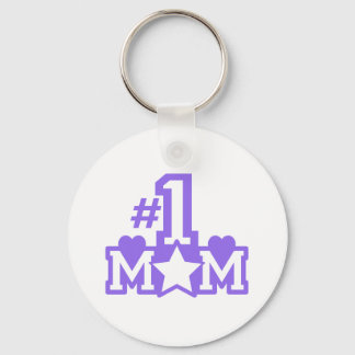 Number 1 Mum Key Ring