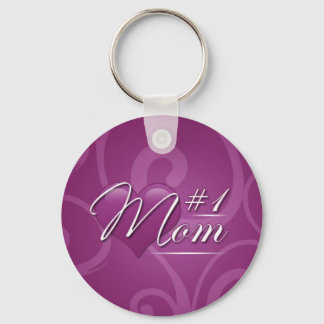 Number 1 Mum Key Ring