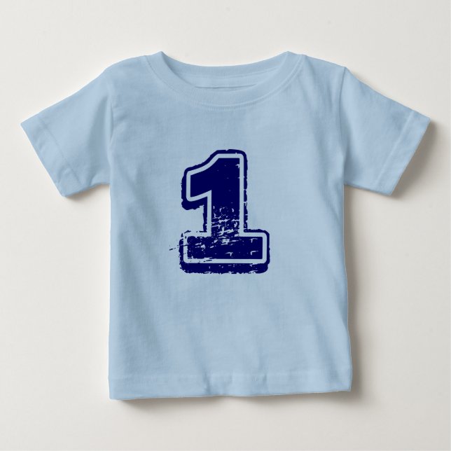 Number 1 shirt for boys (Front)