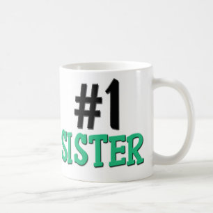Number 1 Sister Coffee Mug