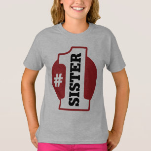 Number 1 Sister T-Shirt