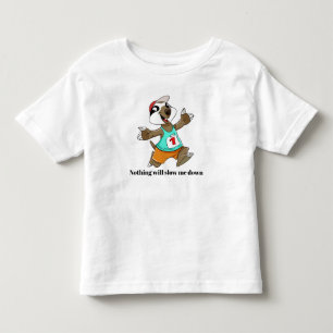 Number 1 Sloth and Basketball Sloth Toddler T-Shirt