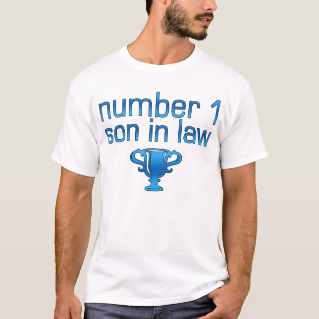 Number 1 Son in Law T-Shirt (Front)