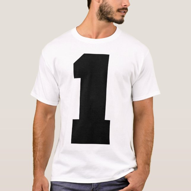 Number 1 Sport T-Shirt (Front)