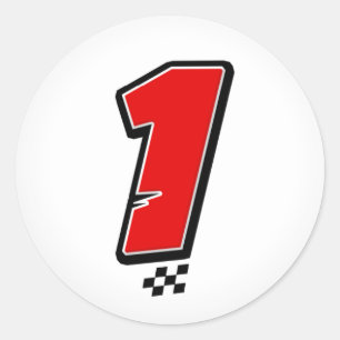 Number 1 - Sticker