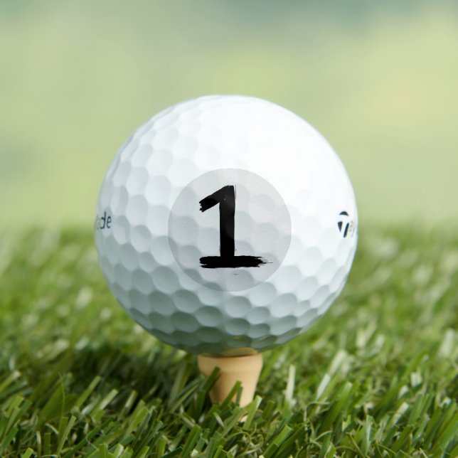 Number 1 Taylor Made TP5 Golf Balls (Insitu Tee)
