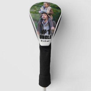 Number 1 Uncle by par Varsity Font Golf Head Cover