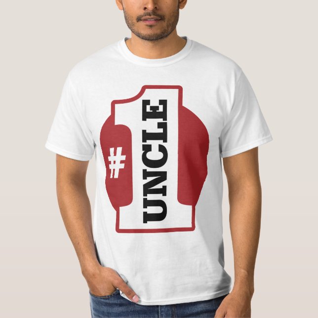 Number 1 Uncle T-Shirt (Front)