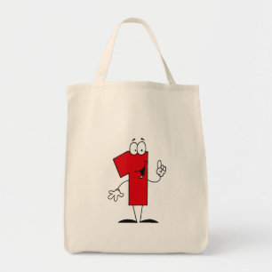 Number 1st Birthday T shirts and Gifts Tote Bag