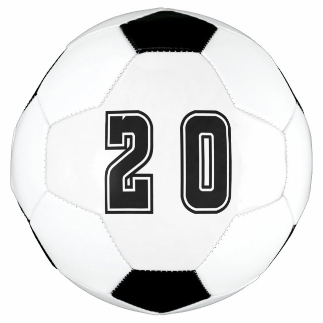 number 20 football (Front)