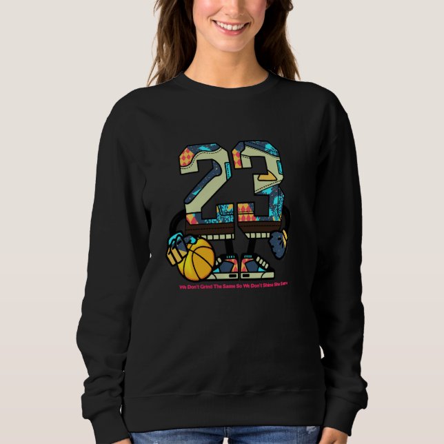 Number 23 2 Air Biohack 1s Long Sleeve Sweatshirt (Front)