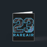 Number 23 8 Aqua Matching Tee Colour Match Graphic Card<br><div class="desc">Number 23 8 Aqua Matching Tee Colour Match Graphic Lb174</div>