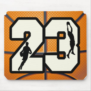 Number 23 Basketball Mouse Mat