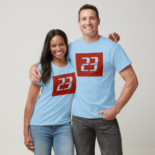 number 23 t-shirt design