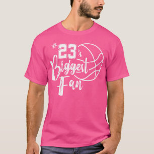 Number 23'S Biggest Fan Shirt Basketball Player Mo