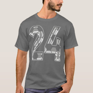Number 24 Jersey 24 Mum Player Fan T-Shirt