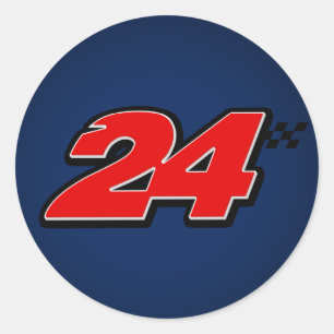 Number 24 - Sticker