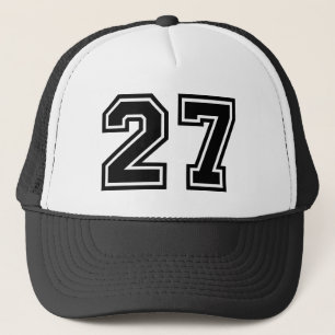 Number 27 Classic Trucker Hat