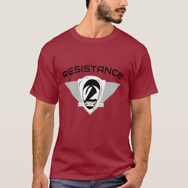 Number 2 Alien Space Symbol T-Shirt (Front)