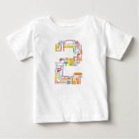 Number 2 Construction Building Tools 2 Year Old