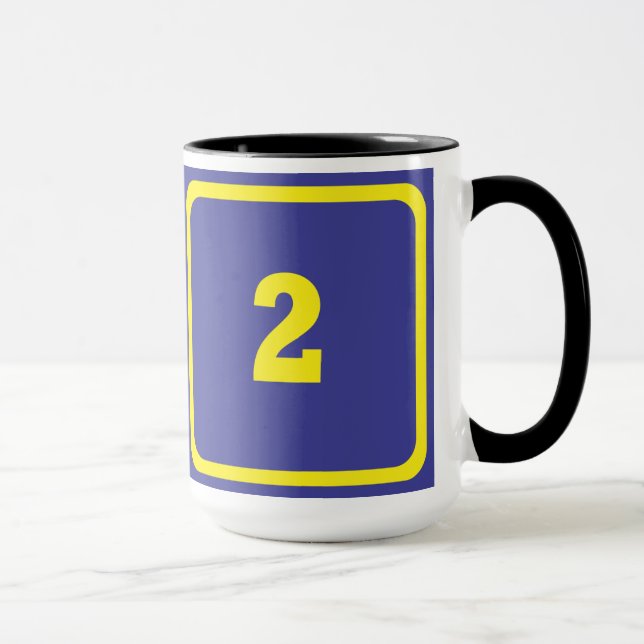 Number 2 mug (Right)