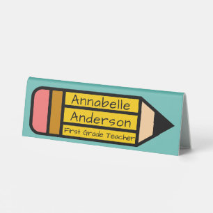 Number 2 Yellow School Pencil Personalise
