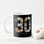 Number 30 Photo Collage Coffee Mug<br><div class="desc">This customisable product is where photos are arranged to form the shape of a number. It is often used for milestone celebrations like birthdays, anniversaries, or achievements, allowing users to showcase memorable images within a single, eye-catching display. The designs typically offer spaces for various photo sizes and orientations, ensuring a...</div>