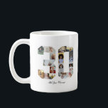 Number 30 Photo Collage Coffee Mug<br><div class="desc">This customisable product is where photos are arranged to form the shape of a number. It is often used for milestone celebrations like birthdays, anniversaries, or achievements, allowing users to showcase memorable images within a single, eye-catching display. The designs typically offer spaces for various photo sizes and orientations, ensuring a...</div>
