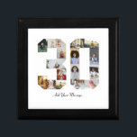 Number 30 Photo Collage Gift Box<br><div class="desc">This customisable product is where photos are arranged to form the shape of a number. It is often used for milestone celebrations like birthdays, anniversaries, or achievements, allowing users to showcase memorable images within a single, eye-catching display. The designs typically offer spaces for various photo sizes and orientations, ensuring a...</div>