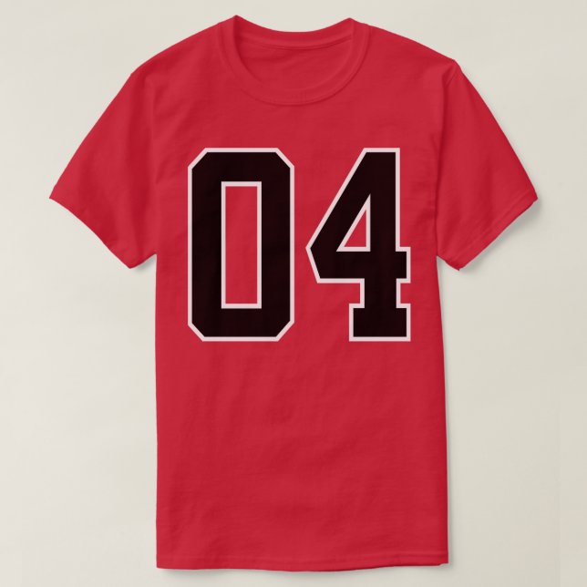 Number 3 T-Shirt (Design Front)