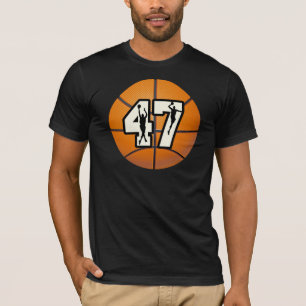 Number 47 Basketball T-Shirt