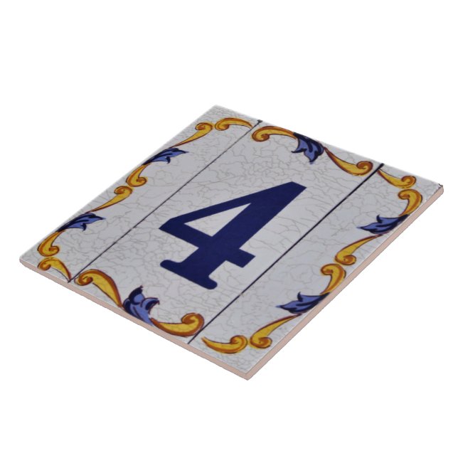 Number 4. tile (Side)