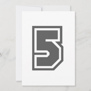 Number 5