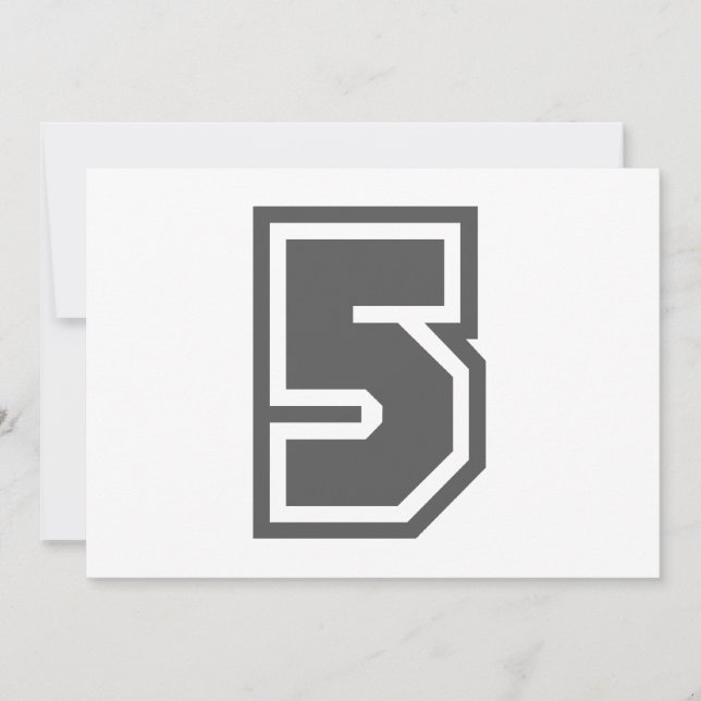 Number 5 (Front)