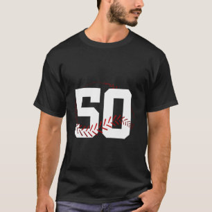 NUMBER 50 YEARS BASEBALL 50TH BIRTHDAY T-Shirt