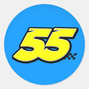 Number 55 - Sticker