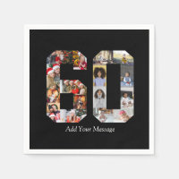 Number 60 Photo Collage