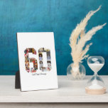 Number 60 Photo Collage Plaque<br><div class="desc">This customisable product is where photos are arranged to form the shape of a number. It is often used for milestone celebrations like birthdays, anniversaries, or achievements, allowing users to showcase memorable images within a single, eye-catching display. The designs typically offer spaces for various photo sizes and orientations, ensuring a...</div>