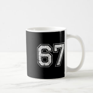 Number 67 2 coffee mug