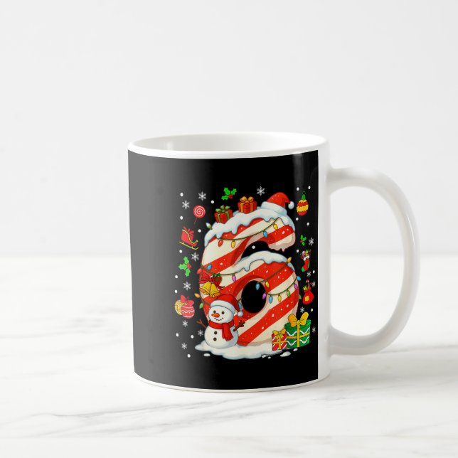 Number 67 Christmas Candy 6 7 Six Seven 6 7 Matchi Coffee Mug (Right)